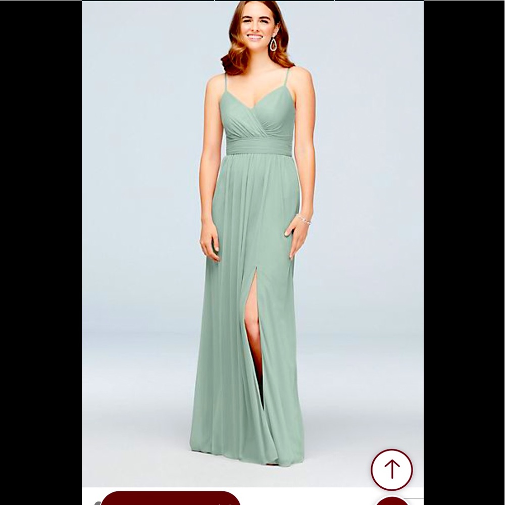 Bridesmaids dress- davids bridal - color - Mint